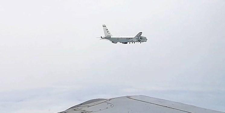 تقابل جنگنده های روسیه با هواپیمای جاسوسی آمریکا بر فراز دریای ژاپن
