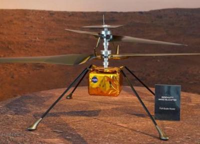 پرواز اولین هلیکوپتر تاریخ بر سطح مریخ