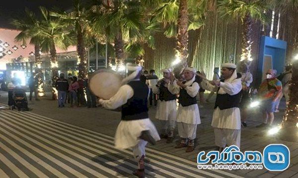اجرای موسیقی و هنرهای آیینی خراسان رضوی در اکسپو دبی