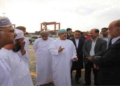 تصاویر وزیر عمانی در یکی از بندرهای مهم ایران ، پوشش وزیر عمانی را ببینید